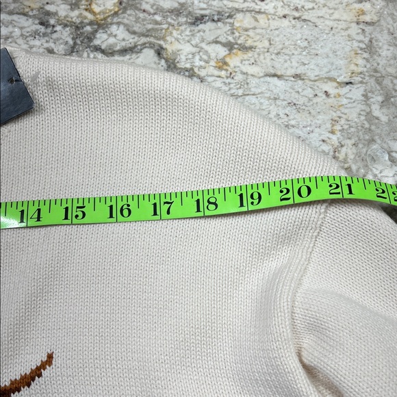 Ralph Lauren Cream Knit Sweater - Picture 8 of 11